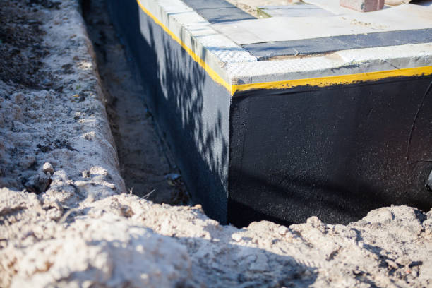 SJ Waterproofing Pros completing home waterproofing near Hartford, IL